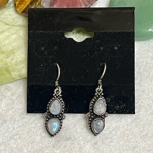 Moonstone Drop Earrings